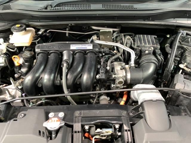 ヴェゼル ハイブリッドZ・ホンダセンシング 最長5年保証 ワンオーナー ナビVXM-194VFi TV Rカメラ BTオ-ディオ DVD ETC LEDライト VSA シートヒーター クルコン アルミ フォグ スマキー 盗難防止装置 整備記録簿(44枚目)