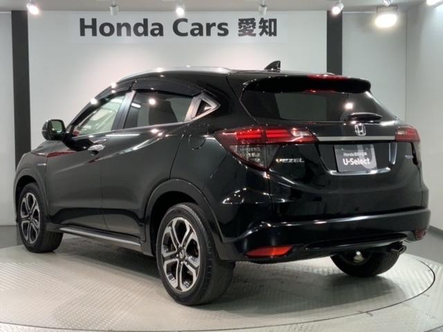 ヴェゼル ハイブリッドZ・ホンダセンシング 最長5年保証 ワンオーナー ナビVXM-194VFi TV Rカメラ BTオ-ディオ DVD ETC LEDライト VSA シートヒーター クルコン アルミ フォグ スマキー 盗難防止装置 整備記録簿(48枚目)