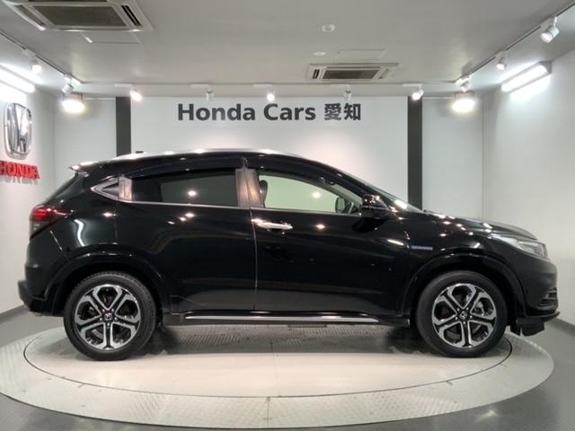 ヴェゼル ハイブリッドZ・ホンダセンシング 最長5年保証 ワンオーナー ナビVXM-194VFi TV Rカメラ BTオ-ディオ DVD ETC LEDライト VSA シートヒーター クルコン アルミ フォグ スマキー 盗難防止装置 整備記録簿(51枚目)