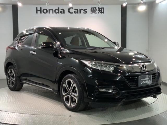 ヴェゼル ハイブリッドZ・ホンダセンシング 最長5年保証 ワンオーナー ナビVXM-194VFi TV Rカメラ BTオ-ディオ DVD ETC LEDライト VSA シートヒーター クルコン アルミ フォグ スマキー 盗難防止装置 整備記録簿(52枚目)