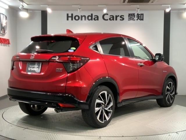 ヴェゼル ハイブリッドRS・ホンダセンシング 最長5年保証 ナビVXM-207VFEi TV Rカメラ CD録音 BTオ-ディオ DVD ETC LEDライト VSA シートヒーター クルコン アルミ フォグ スマートキー 盗難防止装置(50枚目)