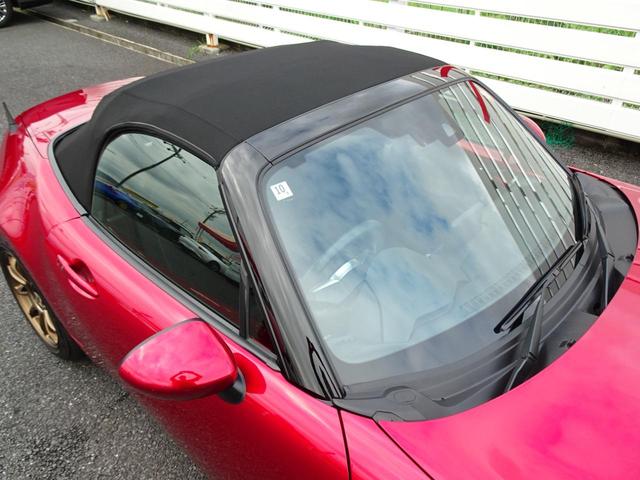 ロードスター Ｓスペシャルパッケージ　ＲＡＹＺ１６インチ　スリットブレーキローター　ＨＫＳマフラー　ＴＥＩＮ車高調　クスコタワーバー　サクションパイプ　オートエグゼクイックシフター　メンバーブレースバー　純正ナビ　フルセグ　Ｂカメラ（10枚目）