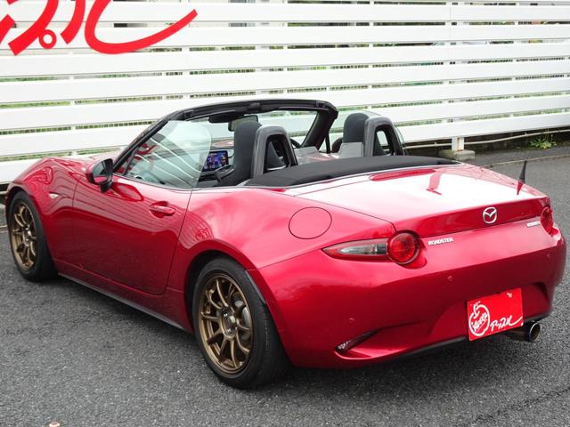 ロードスター Ｓスペシャルパッケージ　ＲＡＹＺ１６インチ　スリットブレーキローター　ＨＫＳマフラー　ＴＥＩＮ車高調　クスコタワーバー　サクションパイプ　オートエグゼクイックシフター　メンバーブレースバー　純正ナビ　フルセグ　Ｂカメラ（41枚目）