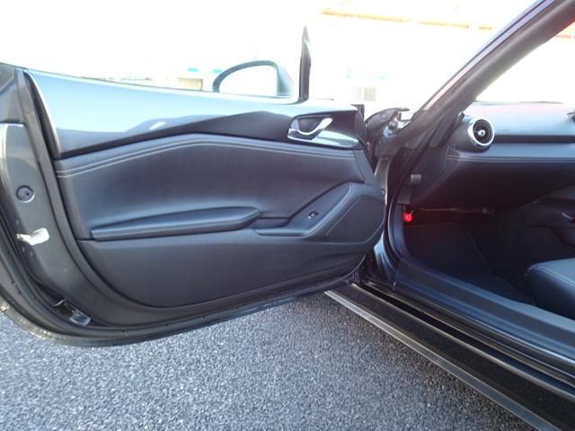 ロードスター ネイビー・トップ オプションRAYZ16インチ&ブレンボキャリパー 6速ミッション 純正ナビ 黒革シート クルーズコントロール シートヒーター LEDヘッド フルセグTV バックカメラ(29枚目)