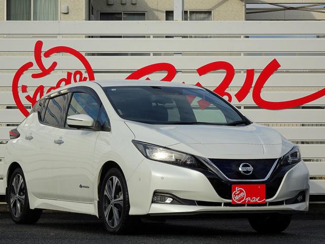 リーフ Ｇ　ワンオーナー　プロパイロット　アラウンドビューモニター　純正ドライブレコーダー　デジタルインナーミラー　ブラインドスポットモニター　エアマージェンシーブレーキ　ステアリングヒーター　ビルトインＥＴＣ（2枚目）