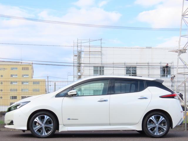 リーフ Ｇ　ワンオーナー　プロパイロット　アラウンドビューモニター　純正ドライブレコーダー　デジタルインナーミラー　ブラインドスポットモニター　エアマージェンシーブレーキ　ステアリングヒーター　ビルトインＥＴＣ（5枚目）