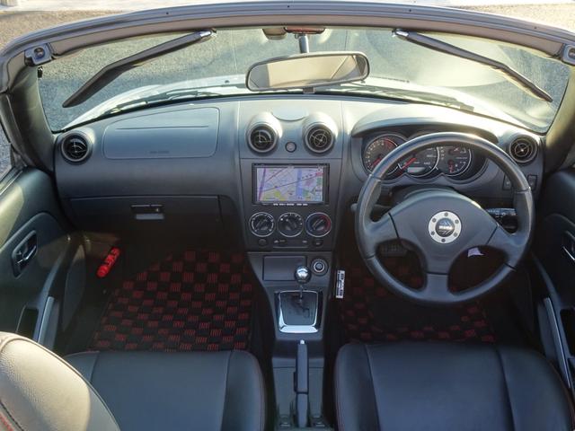 コペン 10thアニバーサリーエディション MOMOハンドル ETC HIDヘッドランプ アクティブトップ開閉動作確認済み TCターボ 黒革シート(28枚目)