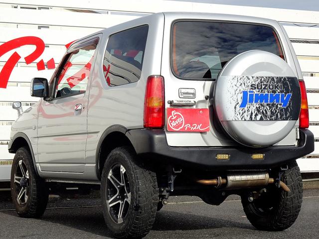 ジムニー XG グリルガード リフトアップ 前後バンパーチッピング塗装 外品アルミホイール カロッツェリアナビゲーション フルセグテレビ(6枚目)