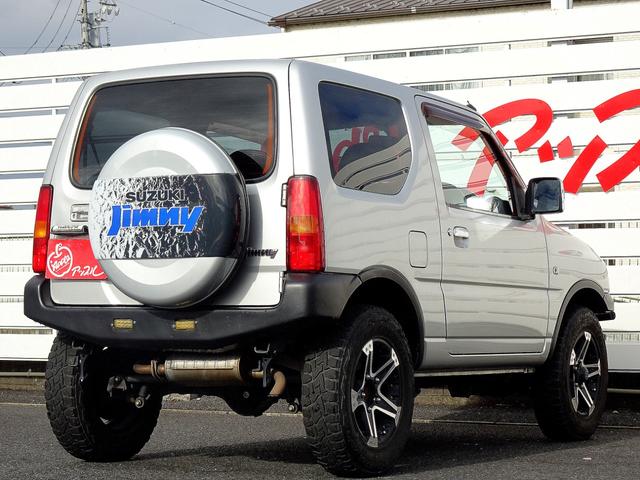 ジムニー XG グリルガード リフトアップ 前後バンパーチッピング塗装 外品アルミホイール カロッツェリアナビゲーション フルセグテレビ(7枚目)