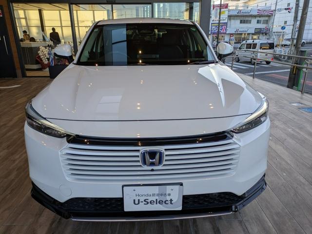 ヴェゼル ｅ：ＨＥＶＺ　２年間走行無制限保証　ホンダセンシングドラレコ前後　フルセグＴＶ　ＬＥＤヘッドライト純正ＮＡＶＩ　ＥＴＣ２．０　バックカメラ　１０スピーカー　　　ワンオーナー　禁煙車（2枚目）