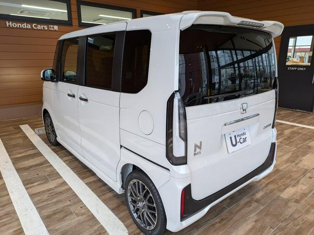 Ｎ－ＢＯＸカスタム ターボ　２年間走行無制限保証　未使用車　ホンダセンシング　ＬＥＤヘッドライト　ＬＥＤフォグ　マルチビューカメラ　バックカメラ　両側電動スライドドアワンオーナー　禁煙車（10枚目）