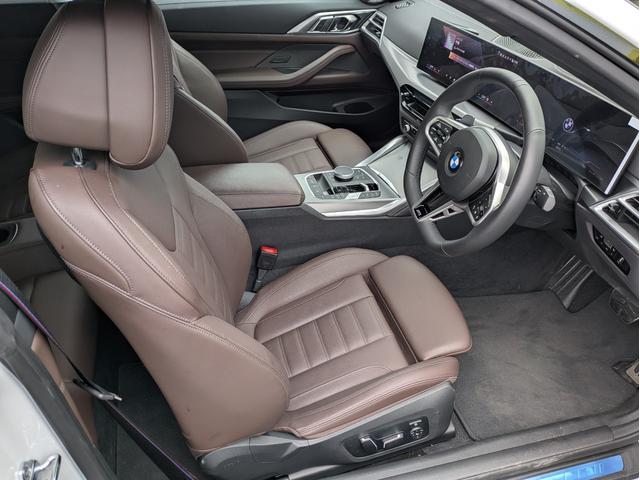 ４シリーズ ４２０ｉカブリオレ　Ｍスポーツ　レーザーテールライト　純正１９インチアルミ　革シート　エアシート　スマートキー　純正ナビ　地デジＴＶ　３６０°カメラ　エマージェンシーブレーキ　ユーザー買取車（17枚目）