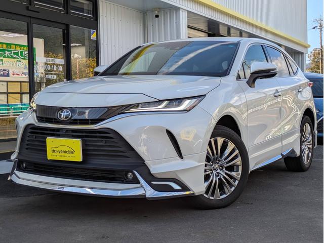 ハリアー Ｚ　レザーパッケージ　モデリスタエアロ　ＪＢＬサウンドナビ　３６０°カメラ　純正ナビ　地デジＴＶ　革シート　エアシート　デジタルインナーミラー　パワーバックドア　トヨタセーフティセンス　ＢＳＭ　ＨＵＤ（7枚目）