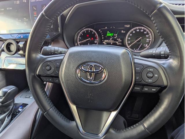 ハリアー Ｚ　レザーパッケージ　モデリスタエアロ　ＪＢＬサウンドナビ　３６０°カメラ　純正ナビ　地デジＴＶ　革シート　エアシート　デジタルインナーミラー　パワーバックドア　トヨタセーフティセンス　ＢＳＭ　ＨＵＤ（19枚目）