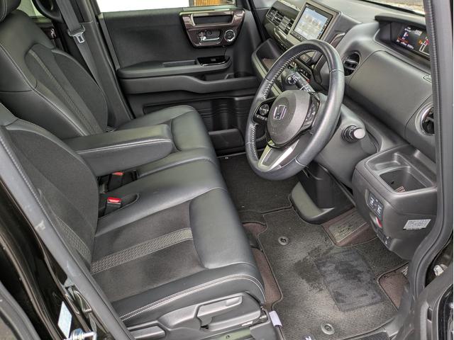 Ｎ－ＢＯＸカスタム Ｇ・Ｌターボホンダセンシング　ホンダセンシング　両側パワースライドドア　スマートキー　純正ナビ　地デジＴＶ　ブルートゥース　バックカメラ　ハーフレザーシート　シートヒーター（10枚目）