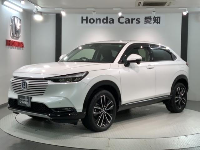 ヴェゼル e:HEV Z H SENSING 最長5年保証 禁煙1オーナー 純正ナビナビVXU-225VZi TV Rカメ BTオ-ディオ DVD ETC LEDライト シ-トヒ-タ- 純正アルミ スマ-トキー(46枚目)