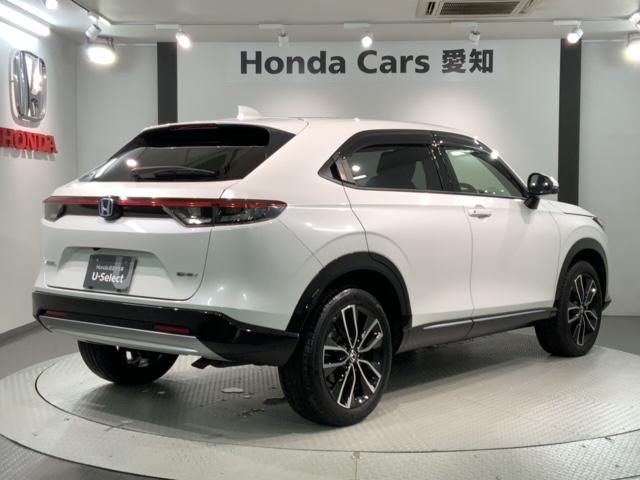 ヴェゼル e:HEV Z H SENSING 最長5年保証 禁煙1オーナー 純正ナビナビVXU-225VZi TV Rカメ BTオ-ディオ DVD ETC LEDライト シ-トヒ-タ- 純正アルミ スマ-トキー(50枚目)