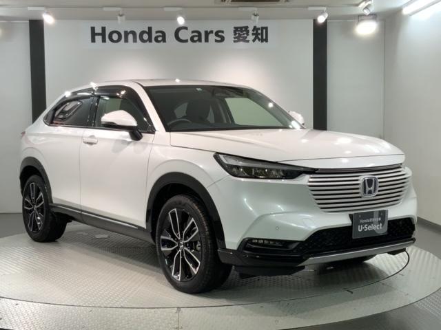 ヴェゼル e:HEV Z H SENSING 最長5年保証 禁煙1オーナー 純正ナビナビVXU-225VZi TV Rカメ BTオ-ディオ DVD ETC LEDライト シ-トヒ-タ- 純正アルミ スマ-トキー(52枚目)