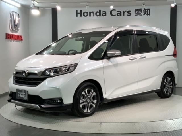 フリード クロスター・ホンダセンシング　最長５年保証　ワンオーナー　純正ナビＶＸＭ－２２７ＶＦＮｉ　フルセグ　Ｂｌｕｅｔｏｏｔｈ　Ｒカメラ　社外前後ドラレコ　ＥＴＣ　ＬＥＤライト　６人乗　両側電動ドア　シートヒーター　サイドエアバック（46枚目）