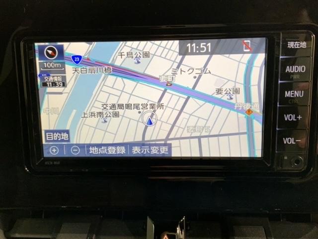 純正ナビ搭載です。知らない道も安心ですね！