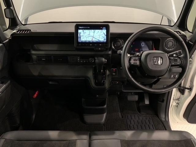 N-BOXカスタム ターボ H SENSING 最長5年保証 禁煙1オ-ナ- 純正ナビVXM-245ZFEI フルセグ Bluetooth Rカメラ 両側電動 LEDライト 社外前後ドラレコ シートヒーター 純正アルミ(9枚目)