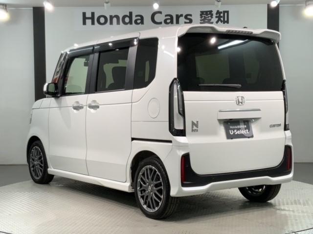 N-BOXカスタム ターボ H SENSING 最長5年保証 禁煙1オ-ナ- 純正ナビVXM-245ZFEI フルセグ Bluetooth Rカメラ 両側電動 LEDライト 社外前後ドラレコ シートヒーター 純正アルミ(48枚目)