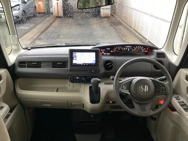 Ｎ－ＢＯＸ Ｇホンダセンシング　ホンダセンシング　社外ナビ　リアカメラ　ワンセグ　ＶＳＡ　純正ＥＴＣ　クルーズコントロール　オートハイビーム　前後誤発進抑制機能　両側スライドドア　ＬＥＤヘッドライト　スマートキー（4枚目）