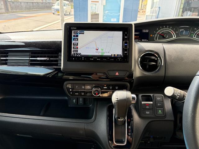 Ｎ－ＢＯＸカスタム Ｌターボ　後期　１２か月走行距離無制限ＣＡＲＴＥＮＤＥＲ保証　ナビ　地デジ　バックカメラ　Ｂｌｕｅｔｏｏｔｈオーディオ　ＥＴＣ　シートバックテーブル　前席シートヒーター　両側パワースライドドア　ＵＳＢ　アルミ（28枚目）