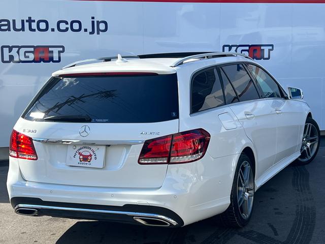 E300 4マチックステーションワゴンアバンギャルド AMGスポーツPKG パノラミックルーフ 純正ナビフルセグTVBカメラ360°カメラ ブラインドスポット ディストロニック+ PTS パワートランク AMG18インチAW LEDヘッドライト(6枚目)