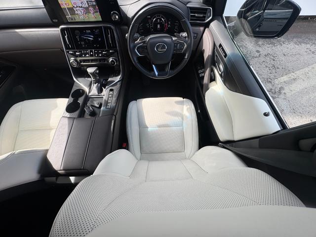 LX LX600 セキュリティゴルゴZVII ワンオーナ リアエンタ 純正OP22インチAW モデリスタエアロ デジタルミラー ホワイトレザーシート&ヒーター&クーラー マークレビンソン サンルーフ パノラマビュ(36枚目)