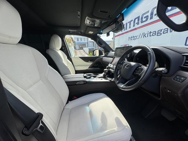 LX LX600 セキュリティゴルゴZVII ワンオーナ リアエンタ 純正OP22インチAW モデリスタエアロ デジタルミラー ホワイトレザーシート&ヒーター&クーラー マークレビンソン サンルーフ パノラマビュ(39枚目)