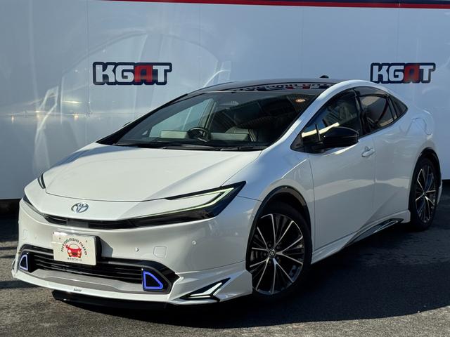 プリウス Ｚ　ワンオーナーモデリスタエアロ　シグネチャーイルミ　純正ナビフルセグ　パノラミックビューモニター　ガラスルーフ　黒革シート＆ヒーター＆クーラー　ＥＴＣ２．０　ステアリングヒーター　デジタルインナーミラー（14枚目）