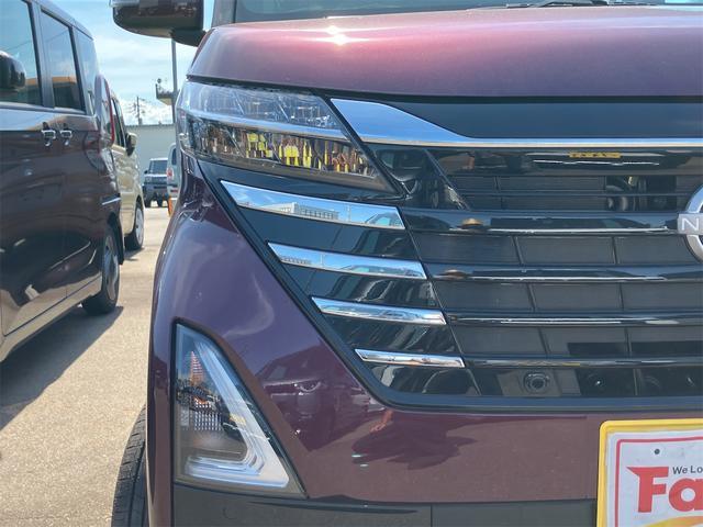 ルークス ハイウェイスター　Ｘ　届け出済み未使用車　全周囲カメラ　両側スライド・片側電動　クリアランスソナー　衝突被害軽減システム　オートライト　ＬＥＤヘッドランプ　スマートキー　アイドリングストップ　電動格納ミラー　ベンチシート（67枚目）