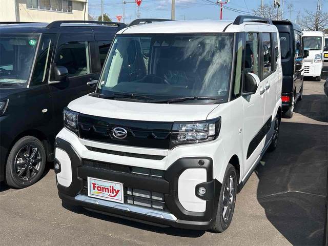 タント ファンクロス　届け出済み未使用車　バックカメラ　両側電動スライドドア　クリアランスソナー　衝突被害軽減システム　オートライト　ＬＥＤヘッドランプ　スマートキー　アイドリングストップ　電動格納ミラー　シートヒーター（17枚目）