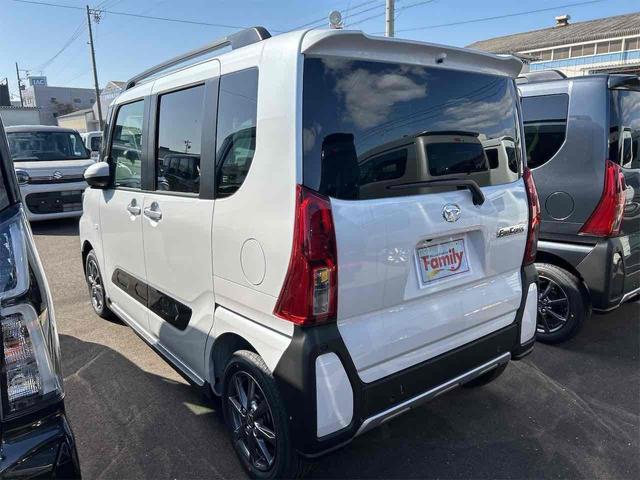 タント ファンクロス　届け出済み未使用車　バックカメラ　両側電動スライドドア　クリアランスソナー　衝突被害軽減システム　オートライト　ＬＥＤヘッドランプ　スマートキー　アイドリングストップ　電動格納ミラー　シートヒーター（21枚目）