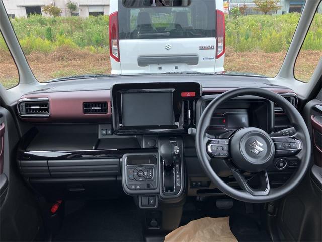 スペーシアカスタム ハイブリッドＧＳ　届け出済み未使用車　両側スライド・片側電動　クリアランスソナー　オートクルーズコントロール　レーンアシスト　衝突被害軽減システム　オートライト　ＬＥＤヘッドランプ　スマートキー　アイドリングストップ（6枚目）