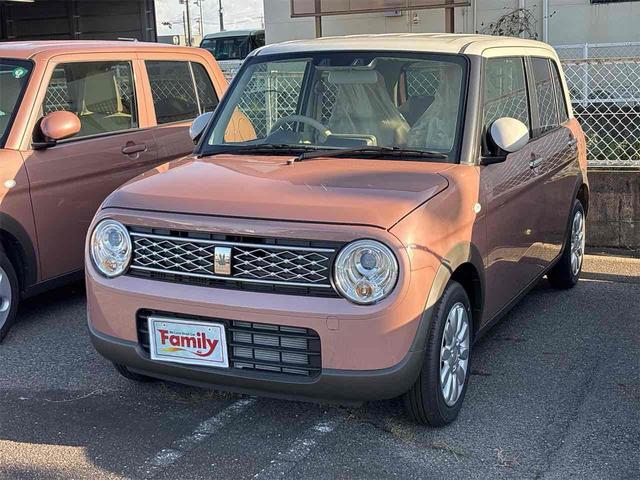 アルトラパン X 届け出済み未使用車 クリアランスソナー レーンアシスト 衝突被害軽減システム オートライト LEDヘッドランプ スマートキー アイドリングストップ 電動格納ミラー シートヒーター ベンチシート CVT(15枚目)