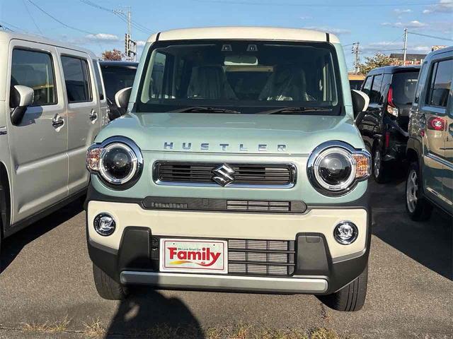 ハスラー ハイブリッドＸ　届け出済み未使用車　クリアランスソナー　オートクルーズコントロール　レーンアシスト　衝突被害軽減システム　オートライト　ＬＥＤヘッドランプ　スマートキー　アイドリングストップ　電動格納ミラー（17枚目）