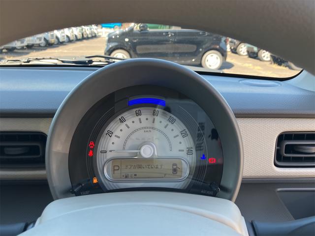 アルトラパン ハイブリッドL 届け出済み未使用車 クリアランスソナー レーンアシスト 衝突被害軽減システム オートライト LEDヘッドランプ スマートキー アイドリングストップ 電動格納ミラー シートヒーター ベンチシート CVT(45枚目)