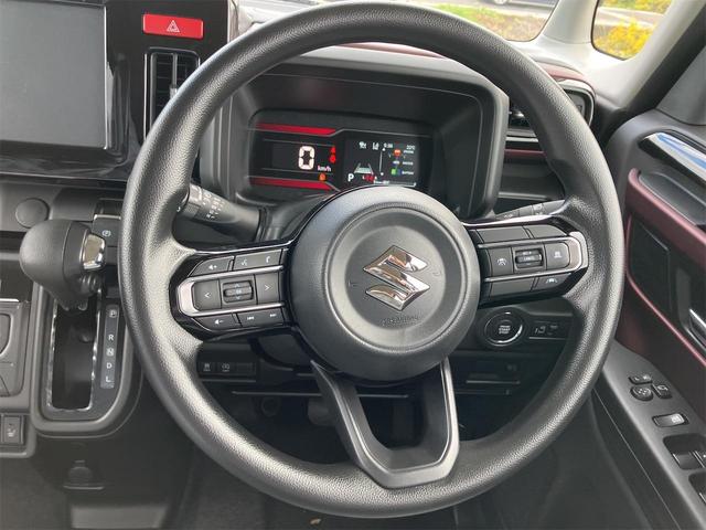 スペーシアカスタム ハイブリッドＧＳ　両側スライド・片側電動　クリアランスソナー　オートクルーズコントロール　レーンアシスト　衝突被害軽減システム　オートライト　ＬＥＤヘッドランプ　スマートキー　アイドリングストップ　電動格納ミラー（6枚目）