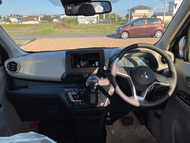 ｅＫワゴン Ｇ　バックカメラ　クリアランスソナー　レーンアシスト　衝突被害軽減システム　オートライト　スマートキー　アイドリングストップ　電動格納ミラー　シートヒーター　ベンチシート　ＣＶＴ　盗難防止システム　ＡＢＳ（6枚目）