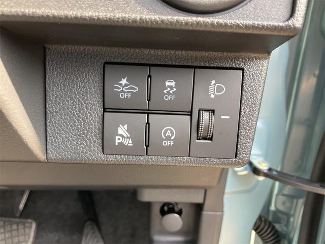 ムーヴキャンバス セオリーＸ　届け出済み未使用車　両側電動スライドドア　クリアランスソナー　レーンアシスト　衝突被害軽減システム　オートライト　スマートキー　アイドリングストップ　電動格納ミラー　ベンチシート　ＣＶＴ（11枚目）