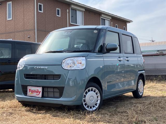 ムーヴキャンバス セオリーＸ　届け出済み未使用車　両側電動スライドドア　クリアランスソナー　レーンアシスト　衝突被害軽減システム　オートライト　スマートキー　アイドリングストップ　電動格納ミラー　ベンチシート　ＣＶＴ（16枚目）