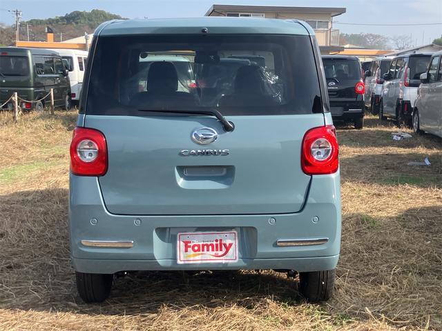 ムーヴキャンバス セオリーＸ　届け出済み未使用車　両側電動スライドドア　クリアランスソナー　レーンアシスト　衝突被害軽減システム　オートライト　スマートキー　アイドリングストップ　電動格納ミラー　ベンチシート　ＣＶＴ（23枚目）