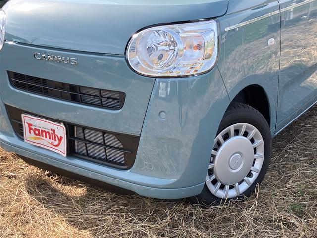ムーヴキャンバス セオリーＸ　届け出済み未使用車　両側電動スライドドア　クリアランスソナー　レーンアシスト　衝突被害軽減システム　オートライト　スマートキー　アイドリングストップ　電動格納ミラー　ベンチシート　ＣＶＴ（60枚目）