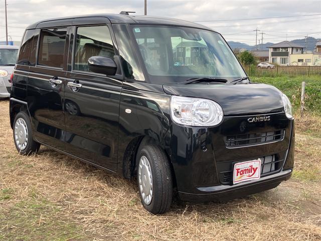 ムーヴキャンバス セオリーＸ　両側電動スライドドア　クリアランスソナー　衝突被害軽減システム　オートライト　スマートキー　アイドリングストップ　電動格納ミラー　ベンチシート　ＣＶＴ　盗難防止システム　ＡＢＳ　ＥＳＣ　衝突安全ボディ（18枚目）