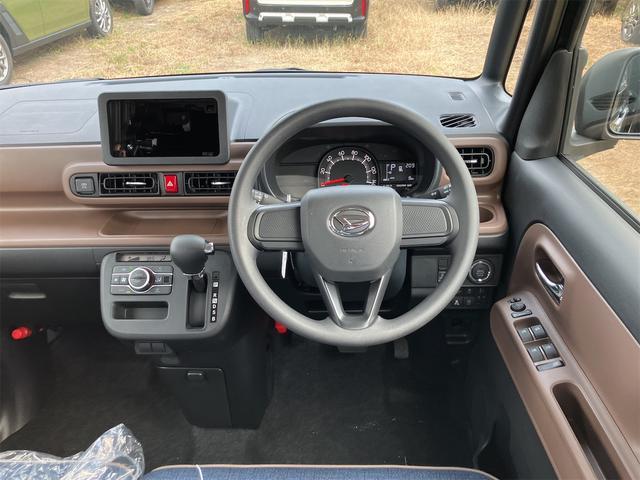 ムーヴキャンバス セオリーＸ　両側電動スライドドア　クリアランスソナー　衝突被害軽減システム　オートライト　スマートキー　アイドリングストップ　電動格納ミラー　ベンチシート　ＣＶＴ　盗難防止システム　ＡＢＳ　ＥＳＣ　衝突安全ボディ（28枚目）