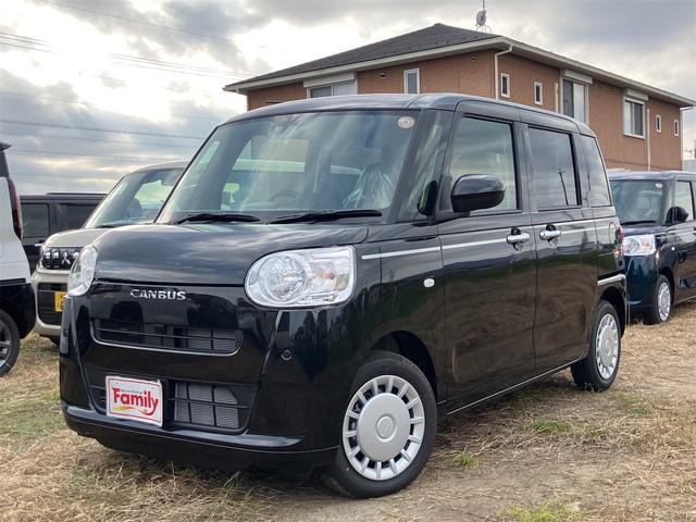 ムーヴキャンバス セオリーＸ　両側電動スライドドア　クリアランスソナー　衝突被害軽減システム　オートライト　スマートキー　アイドリングストップ　電動格納ミラー　ベンチシート　ＣＶＴ　盗難防止システム　ＡＢＳ　ＥＳＣ　衝突安全ボディ（46枚目）