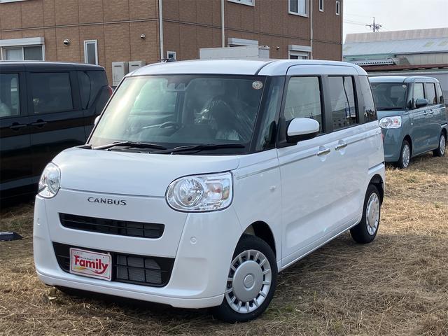 ムーヴキャンバス セオリーＸ　届け出済み未使用車　両側電動スライドドア　クリアランスソナー　レーンアシスト　衝突被害軽減システム　オートライト　スマートキー　アイドリングストップ　電動格納ミラー　ベンチシート　ＣＶＴ（16枚目）