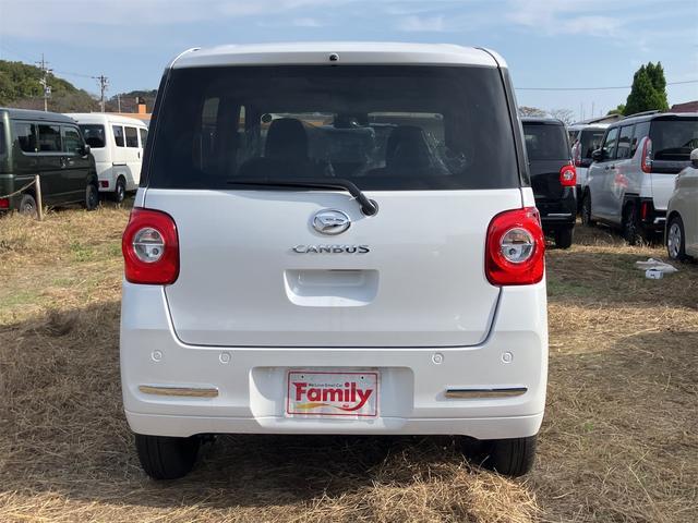 ムーヴキャンバス セオリーＸ　届け出済み未使用車　両側電動スライドドア　クリアランスソナー　レーンアシスト　衝突被害軽減システム　オートライト　スマートキー　アイドリングストップ　電動格納ミラー　ベンチシート　ＣＶＴ（20枚目）